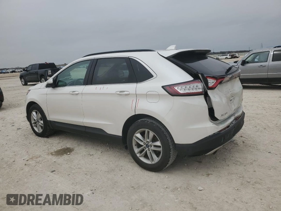 2015 Ford Edge SEL with VIN 2FMTK3J87FBC27296, listed as a Copart auction lot 45955775 with 157,480 mi miles and Salvage Title. Bid and sale history available at carsss.com. Image 2.