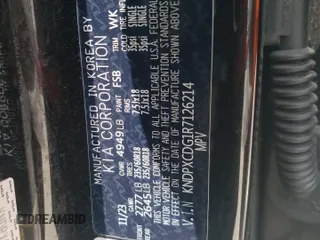 2024 Kia Sportage SX-Prestige with VIN KNDPXCDG1R7126214, listed as a Copart auction lot 53537355 with 15,213 mi miles and Salvage title. Bid and sale history available at DreamBid. Image 15.