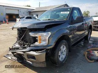 2019 Ford F-150 XL with VIN 1FTMF1EP4KKE45280, listed as a Copart auction lot 70482164 with 32,370 mi miles and Salvage title. Bid and sale history available at DreamBid. Image 1.