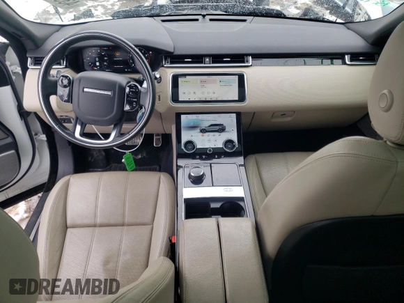2019 Land Rover Range Rover Velar R-Dynamic SE with VIN SALYL2EX4KA203507, listed as a Copart auction lot 43922223 with 90,375 mi miles. Bid and sale history available at carsss.com. Image 8.