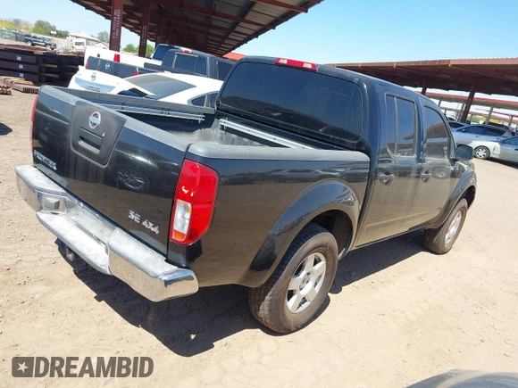 2006 Nissan Frontier SE with VIN 1N6AD07W26C432354, listed as a IAAI auction lot 42093298 with 155,793 mi miles and . Bid and sale history available at DreamBid. Image 4.