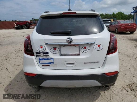 2019 Buick Encore Preferred with VIN KL4CJASB0KB700178, listed as a Copart auction lot 55029485 with 21,512 mi miles and Salvage Title. Bid and sale history available at DreamBid. Image 6.