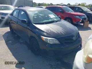 2012 Toyota Corolla L with VIN 5YFBU4EE5CP069365, listed as a IAAI auction lot 41852689 with 220,730 mi miles. Bid and sale history available at carsss.com. Image 1.