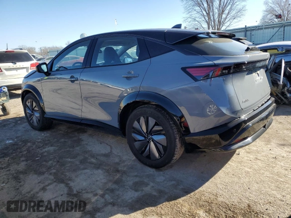 2023 Nissan ARIYA Evolve+ z VIN JN1DF0BBXPM710091, wystawiony jako Copart lot #89367835 z przebiegiem 16 314 mil mil oraz Szkoda całkowita • Salvage title. Historia ofert i sprzedaży dostępna na DreamBid. Obrazek 2.