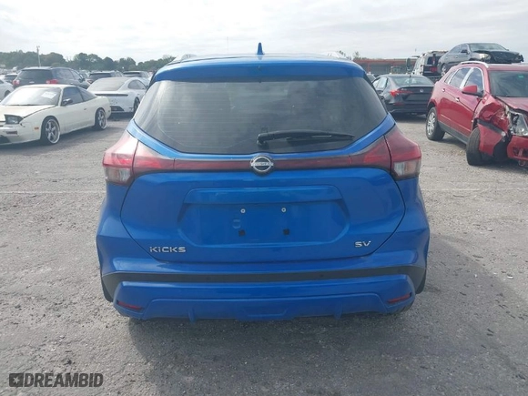 2022 Nissan Kicks SV with VIN 3N1CP5CV0NL481099, listed as a IAAI auction lot 41599698 with NaN miles. Bid and sale history available at carsss.com. Image 17.