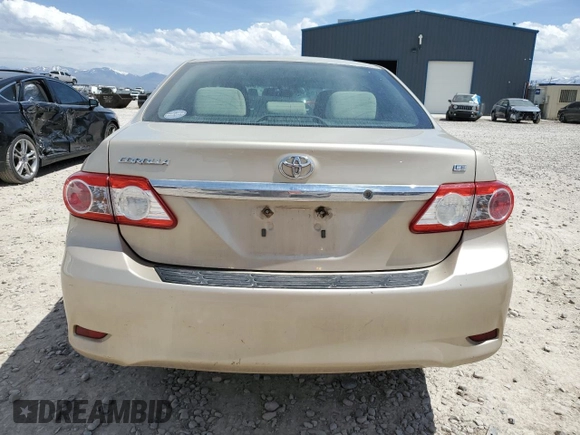 2013 Toyota Corolla L with VIN 5YFBU4EE5DP115665, listed as a Copart auction lot 54846775 with 162,094 mi miles and Salvage Title. Bid and sale history available at DreamBid. Image 6.