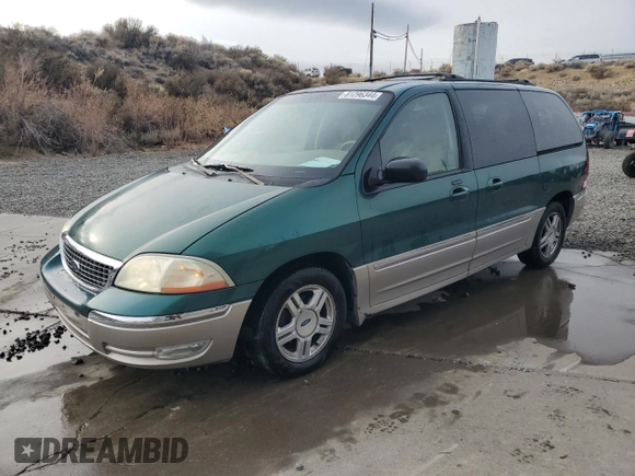 2003 Ford Windstar SEL with VIN 2FMDA53463BA05230, listed as a Copart auction lot 81296344 with 184,585 mi miles and Salvage title. Bid and sale history available at DreamBid. Image 1.