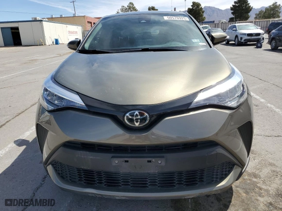 2021 Toyota C-HR LE with VIN JTNKHMBX2M1118596, listed as a Copart auction lot 50576925 with 43,152 mi miles and Salvage Title. Bid and sale history available at carsss.com. Image 5.