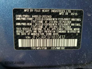 2015 Subaru Forester 2.5i Limited with VIN JF2SJARC6FH810432, listed as a Copart auction lot 47591305 with 141,237 mi miles and Clean Title. Bid and sale history available at carsss.com. Image 13.