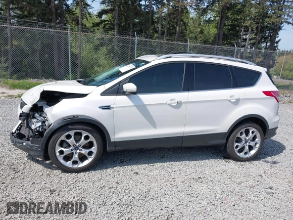 2016 Ford Escape Titanium with VIN 1FMCU9J93GUA40252, listed as a IAAI auction lot 42000778 with 37,914 mi miles. Bid and sale history available at carsss.com. Image 15.