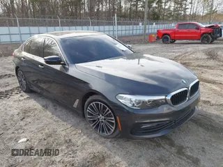 2017 BMW 5 Series 530i xDrive with VIN WBAJA7C35HG906693, listed as a IAAI auction lot 41431379 with 91,050 mi miles and . Bid and sale history available at carsss.com. Image 1.