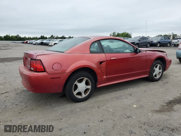 2002 Ford Mustang Standard z VIN 1FAFP40412F107189, wystawiony jako Copart lot #58425645 z przebiegiem 148 551 mil mil oraz Szkoda całkowita • Salvage title. Historia ofert i sprzedaży dostępna na DreamBid. Obrazek 3.
