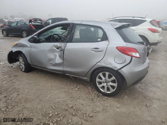 2013 Mazda Mazda2 Touring with VIN JM1DE1LY8D0159364, listed as a Copart auction lot 86627704 with NaN miles and Salvage Title. Bid and sale history available at carsss.com. Image 2.