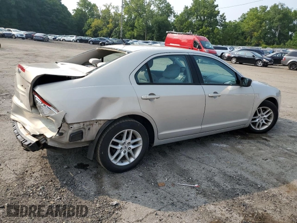2010 Ford Fusion S with VIN 3FAHP0GA3AR424258, listed as a Copart auction lot 67817944 with 108,232 mi miles and Salvage Title. Bid and sale history available at carsss.com. Image 3.