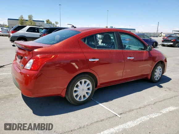 2015 Nissan Versa SV with VIN 3N1CN7AP5FL851292, listed as a Copart auction lot 59463915 with 35,365 mi miles and Salvage title. Bid and sale history available at DreamBid. Image 3.
