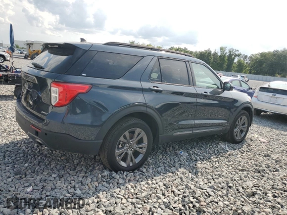 2024 Ford Explorer XLT with VIN 1FMSK8DH3RGA50909, listed as a Copart auction lot 56539375 with 26,700 mi miles and Clean title. Bid and sale history available at DreamBid. Image 3.