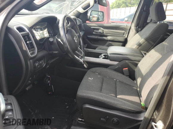 2019 Ram 1500 Big Horn with VIN 1C6SRFFT9KN825731, listed as a Copart auction lot 60299075 with 73,740 mi miles and Salvage title. Bid and sale history available at DreamBid. Image 7.