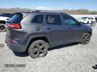2016 Jeep Cherokee 75th Anniversary with VIN 1C4PJLCBXGW281127, listed as a Copart auction lot 50680515 with 95,985 mi miles and Salvage Title. Bid and sale history available at carsss.com. Image 3.
