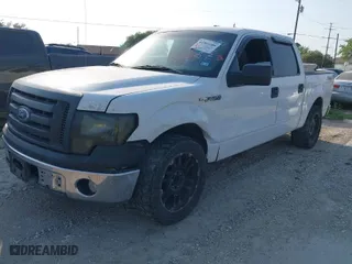 2010 Ford F-150 XL with VIN 1FTEW1CW0AFD39463, listed as a IAAI auction lot 41901186 with 281,273 mi miles. Bid and sale history available at carsss.com. Image 2.