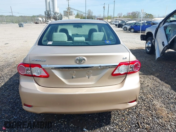 2011 Toyota Corolla L with VIN 2T1BU4EE1BC547635, listed as a IAAI auction lot 42053236 with 121,485 mi miles. Bid and sale history available at carsss.com. Image 16.
