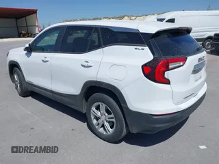 2023 GMC Terrain SLE with VIN 3GKALMEG0PL211094, listed as a IAAI auction lot 41607695 with 97,073 mi miles. Bid and sale history available at carsss.com. Image 3.