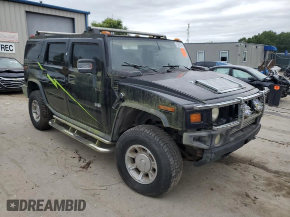 2006 Hummer H2 with VIN 5GRGN23U76H113527, listed as a Copart auction lot 72852734 with 280,429 mi miles and Clean Title. Bid and sale history available at carsss.com. Image 4.