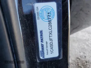 2020 Dodge Durango Pursuit with VIN 1C4SDJFTXLC286771, listed as a Copart auction lot 44271935 with Not provided miles and Salvage title. Bid and sale history available at DreamBid. Image 15.