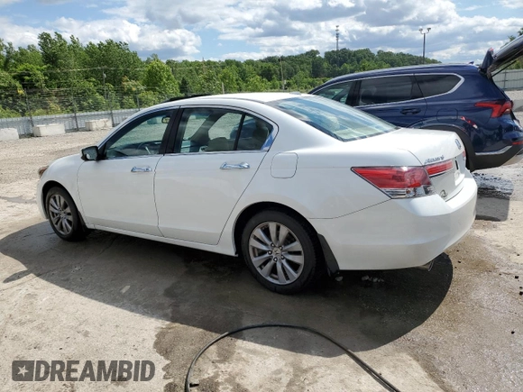 2011 Honda Accord EX-L with VIN 1HGCP3F85BA030486, listed as a Copart auction lot 57491725 with 67,487 mi miles and Non repairable. Bid and sale history available at DreamBid. Image 2.