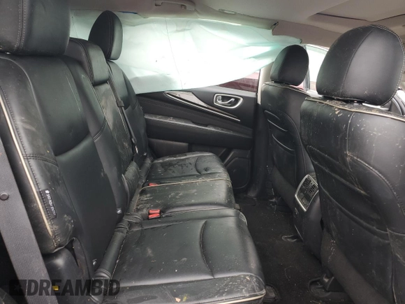 2019 Infiniti QX60 Pure z VIN 5N1DL0MMXKC558568, wystawiony jako Copart lot #58154055 z przebiegiem Nie podano mil oraz Szkoda całkowita • Salvage title. Historia ofert i sprzedaży dostępna na DreamBid. Obrazek 10.