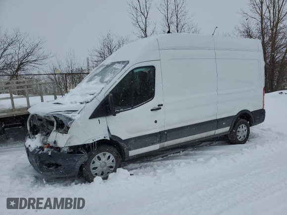 2023 Ford Transit with VIN 1FTBW1XK3PKA24215, listed as a Copart auction lot 44217375 with Not Provided miles and Clean Title. Bid and sale history available at DreamBid. Image 1.