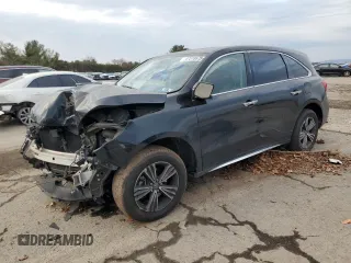 2017 Acura MDX with VIN 5FRYD4H30HB035632, listed as a Copart auction lot 47518675 with 159,715 mi miles and Salvage Title. Bid and sale history available at carsss.com. Image 1.