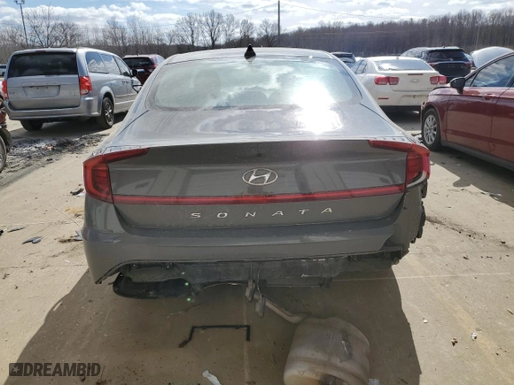 2021 Hyundai Sonata SE with VIN 5NPEG4JA5MH069145, listed as a Copart auction lot 47128885 with 124,485 mi miles and Salvage Title. Bid and sale history available at carsss.com. Image 6.
