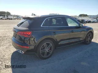 2018 Audi SQ5 Premium Plus with VIN WA1A4AFY5J2053904, listed as a Copart auction lot 75339584 with 89,439 mi miles and Salvage Title. Bid and sale history available at DreamBid. Image 3.