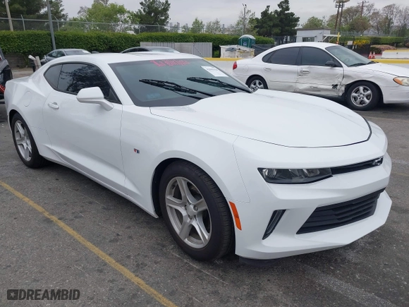 2017 Chevrolet Camaro 1LT with VIN 1G1FB1RX2H0165336, listed as a IAAI auction lot 42041620 with 70,652 mi miles. Bid and sale history available at carsss.com. Image 1.