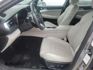 2022 Genesis G70 3.3T with VIN KMTG54TE0NU094803, listed as a Copart auction lot 79258544 with 42,832 mi miles and Salvage Title. Bid and sale history available at DreamBid. Image 7.