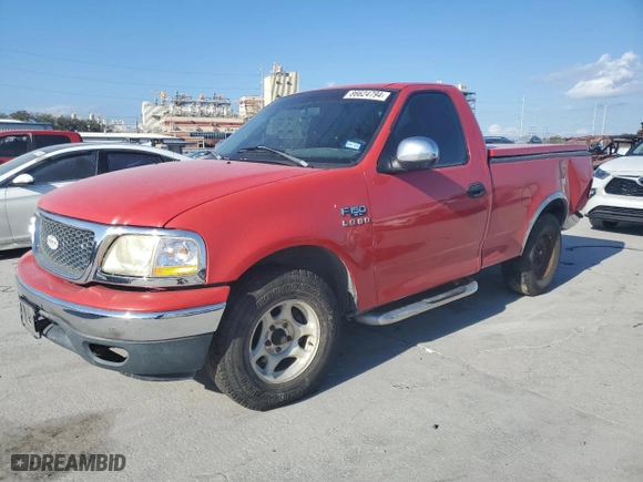 1999 Ford F-150 Work Series with VIN 1FTZF1727XKC14422, listed as a Copart auction lot 86624794 with 0 mi miles and Salvage Title. Bid and sale history available at carsss.com. Image 1.