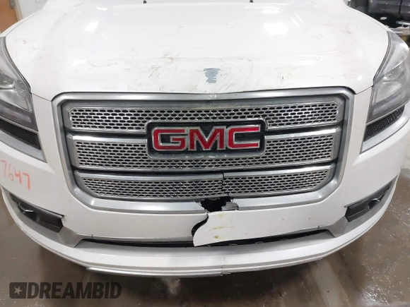 2016 GMC Acadia Denali with VIN 1GKKVTKD0GJ310296, listed as a IAAI auction lot 41837647 with 136,205 mi miles. Bid and sale history available at carsss.com. Image 6.