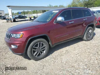 2019 Jeep Grand Cherokee Limited with VIN 1C4RJEBG7KC656743, listed as a Copart auction lot 52202455 with 85,273 mi miles and Salvage title. Bid and sale history available at DreamBid. Image 1.