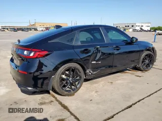 2023 Honda Civic Sport with VIN 19XFL2H82PE013762, listed as a Copart auction lot 52256325 with 26,532 mi miles and Salvage Title. Bid and sale history available at DreamBid. Image 3.