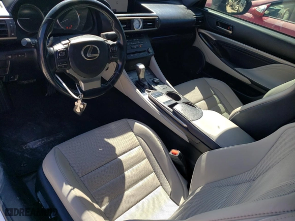2016 Lexus RC 200t with VIN JTHHA5BC2G5004437, listed as a Copart auction lot 70858623 with NaN miles. Bid and sale history available at carsss.com. Image 8.