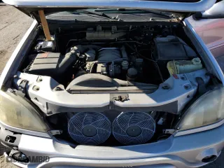 2001 Mercedes-Benz M-Class with VIN 4JGAB54E91A274807, listed as a Copart auction lot 50099165 with 250,220 mi miles and Salvage Title. Bid and sale history available at carsss.com. Image 13.