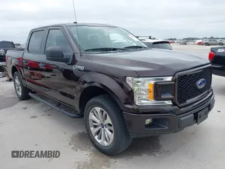 2018 Ford F-150 XL with VIN 1FTEW1CPXJKD65746, listed as a IAAI auction lot 42383442 with 80,171 mi miles and . Bid and sale history available at DreamBid. Image 1.