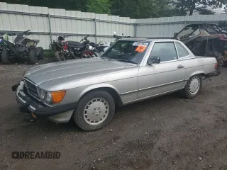 1986 Mercedes-Benz 560 with VIN WDBBA48D2GA044461, listed as a Copart auction lot 65802964 with 128,074 mi miles and Clean Title. Bid and sale history available at carsss.com. Image 1.