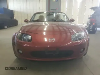 2006 Mazda MX-5 Miata Grand Touring with VIN JM1NC25F760121395, listed as a Copart auction lot 59712275 with 45,498 mi miles and Salvage title. Bid and sale history available at DreamBid. Image 5.
