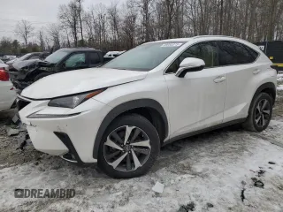2019 Lexus NX with VIN JTJYARBZ6K2135391, listed as a Copart auction lot 88955375 with 91,623 mi miles and Salvage Title. Bid and sale history available at carsss.com. Image 1.