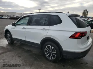 2024 Volkswagen Tiguan S with VIN 3VVFB7AX4RM040490, listed as a Copart auction lot 46227685 with 26,904 mi miles and Clean Title. Bid and sale history available at carsss.com. Image 2.