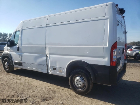 2021 Ram ProMaster Cargo Van with VIN 3C6LRVDG2ME507803, listed as a Copart auction lot 43442805 with 66,456 mi miles and Salvage Title. Bid and sale history available at carsss.com. Image 2.