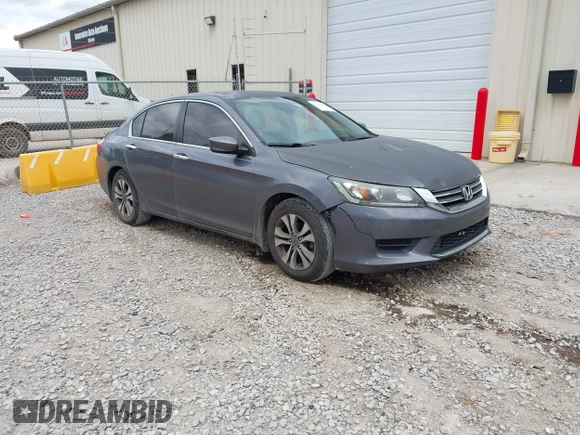 2015 Honda Accord LX with VIN 1HGCR2F30FA009978, listed as a IAAI auction lot 41837401 with 144,833 mi miles and . Bid and sale history available at DreamBid. Image 1.