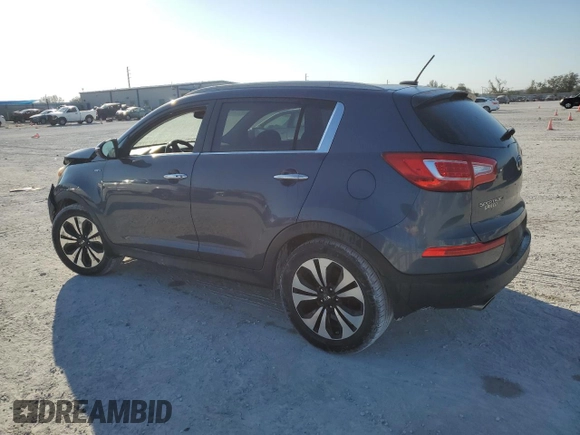 2013 Kia Sportage SX with VIN KNDPCCA60D7395854, listed as a Copart auction lot 44310485 with 137,761 mi miles and Salvage Title. Bid and sale history available at carsss.com. Image 2.