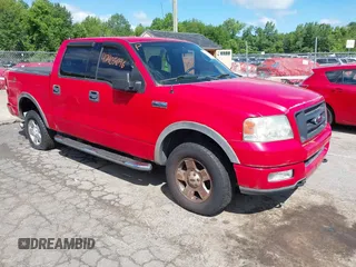 2004 Ford F-150 XLT z VIN 1FTPW145X4KA60225, wystawiony jako IAAI lot #42405696 z przebiegiem 151 805 mil mil oraz . Historia ofert i sprzedaży dostępna na DreamBid. Obrazek 1.